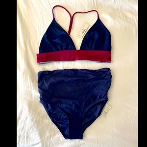 JCrew/Gap Maternity high waisted bikini